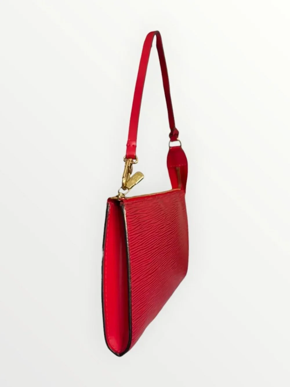 Louis Vuitton Red Epi Pochette Accessoires Vintage